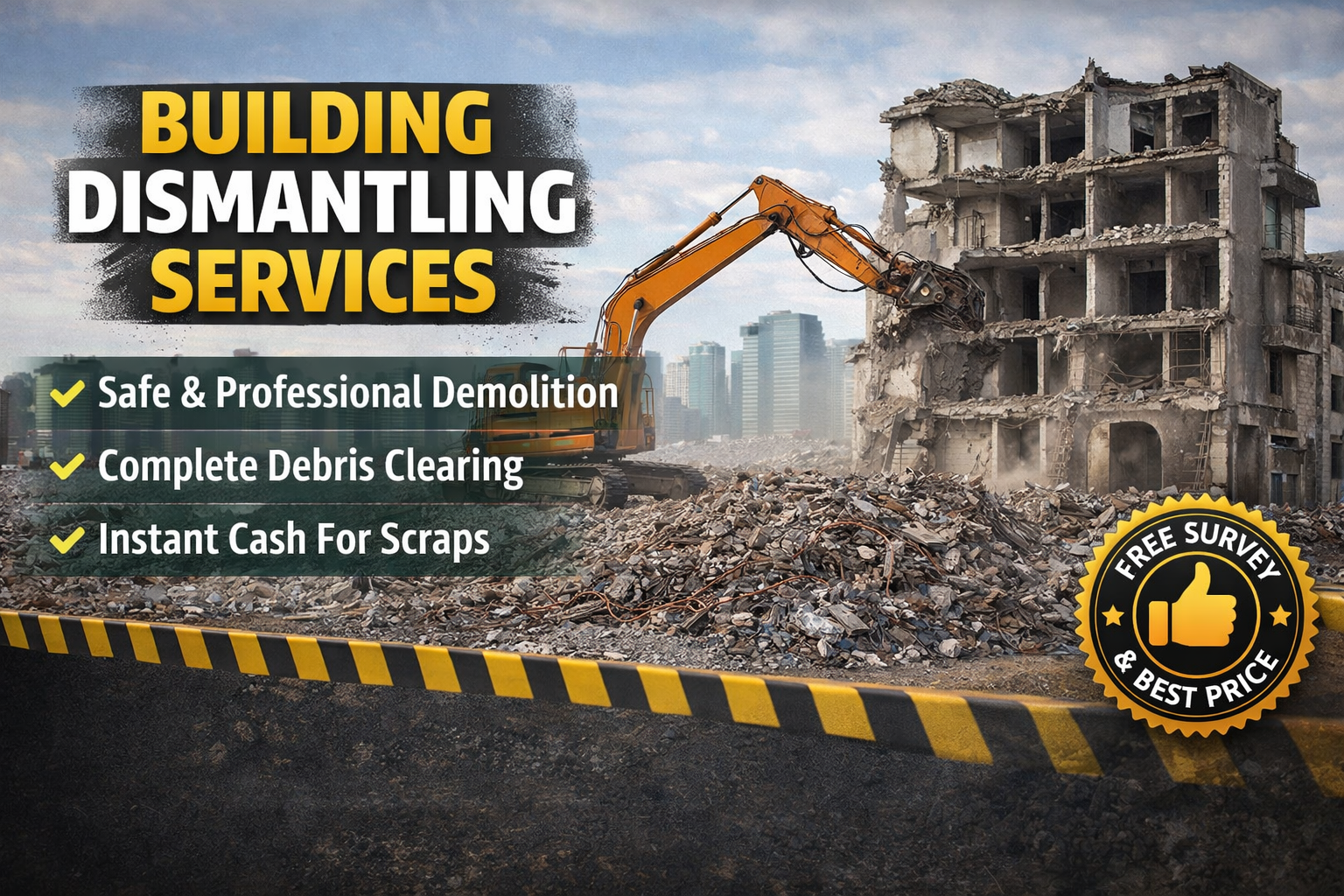 Building dismantling 2