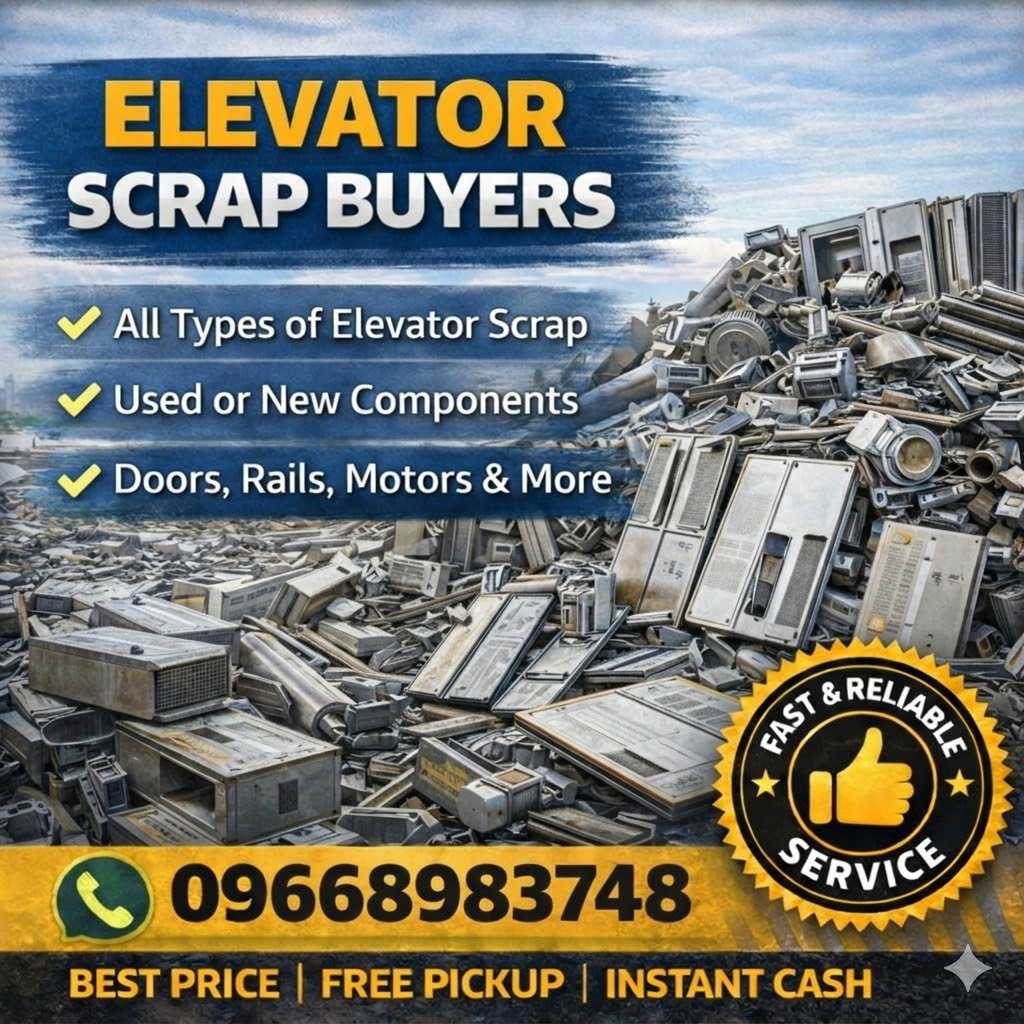 Elevator Scrap Buyers in Hyderabad