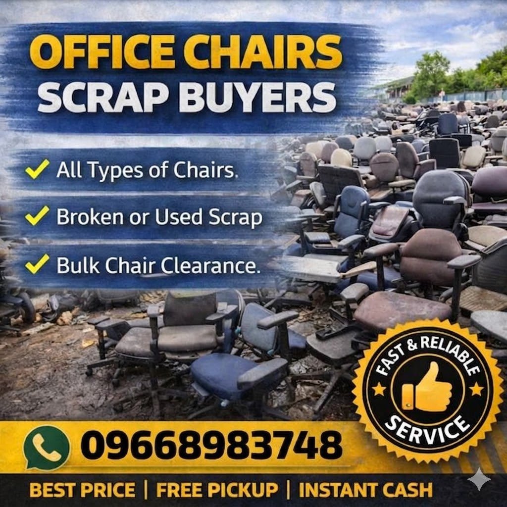 Office Chairs Scrap Buyers in Hyderabad