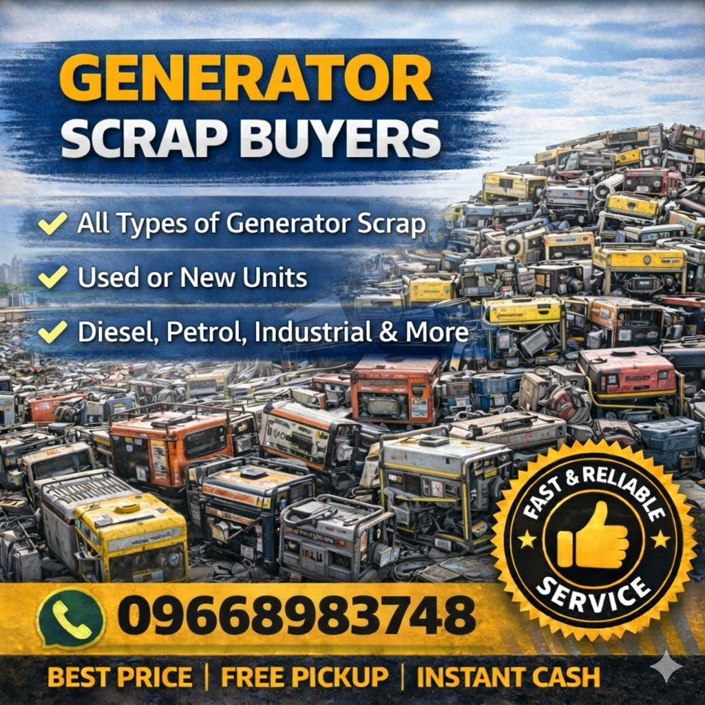 Generator Scrap Buyers in Hyderabad