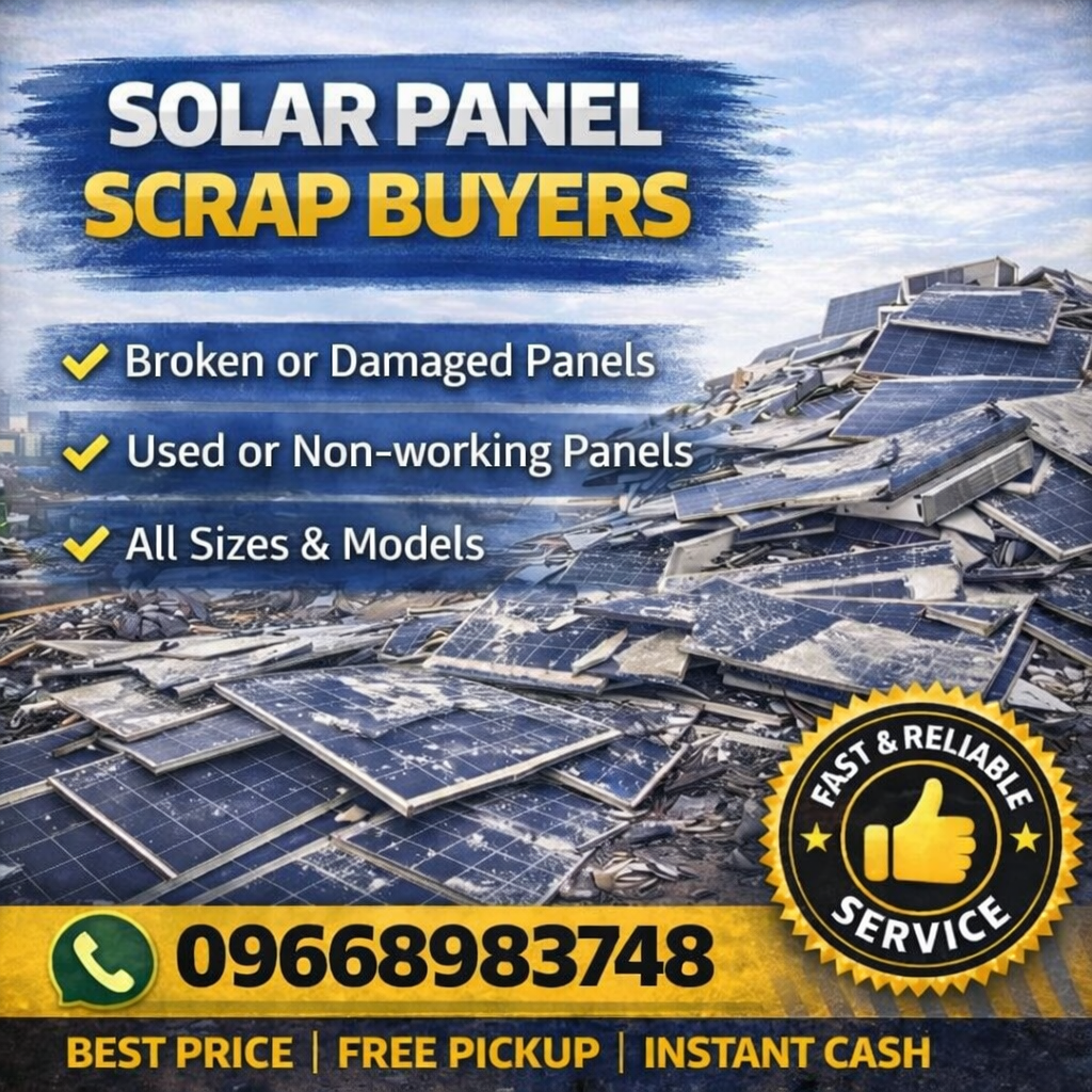 Solar Panel Scrap Buyers in Hyderabad