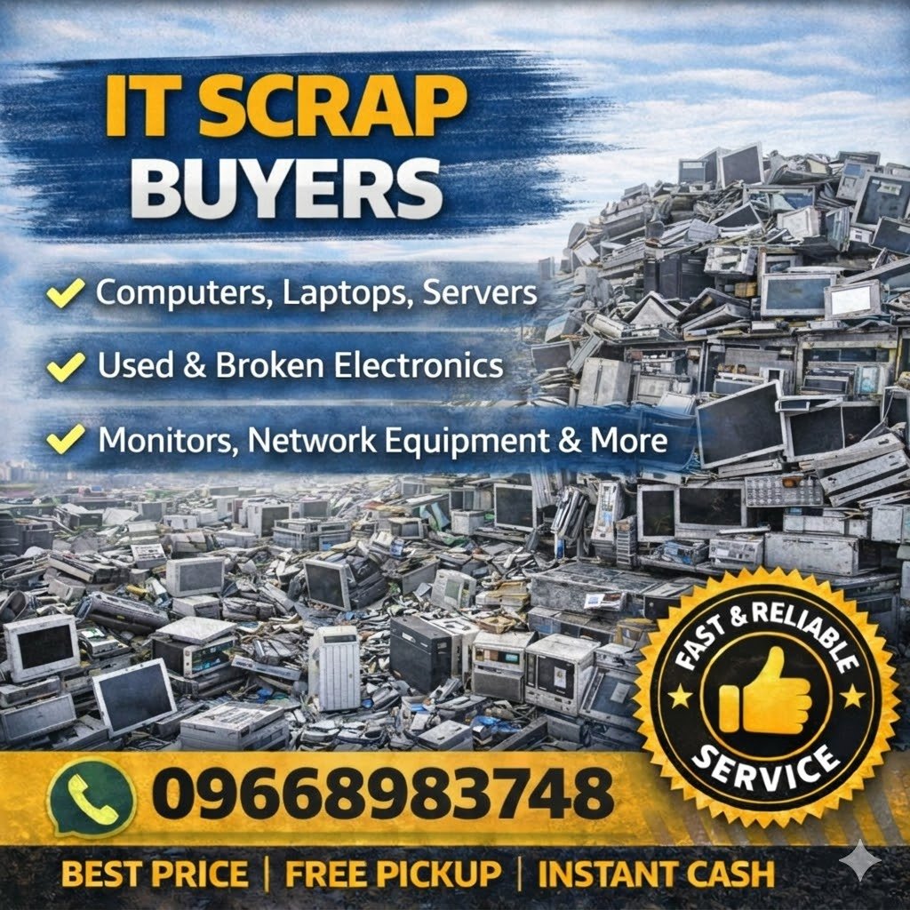 IT Scrap Buyers in Hyderabad