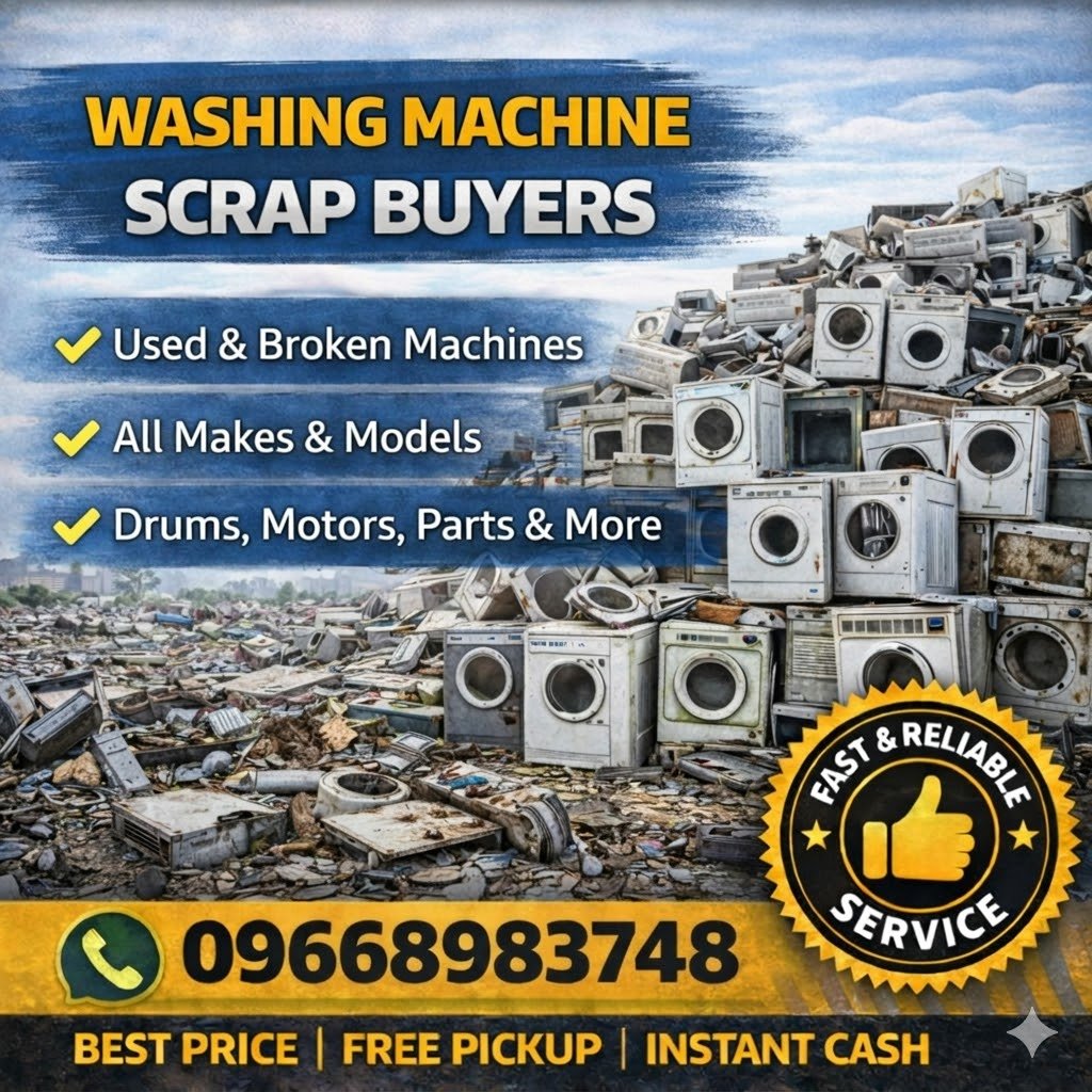 Washing Machine Scrap Buyers in Hyderabad